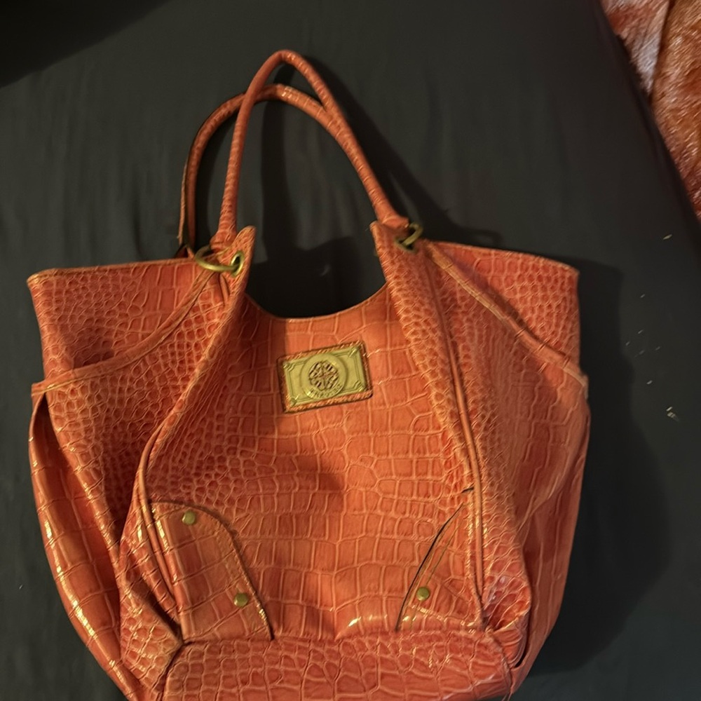 Pink handbag